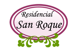 Diseño del logotipo para las casas residenciales Residencial San Roque