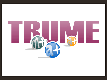 Muestra del logotipo de Trume