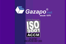 Diseño de página web en flash de gazapo.net