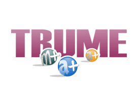 Diseño del logotipo de la aplicación TRUME